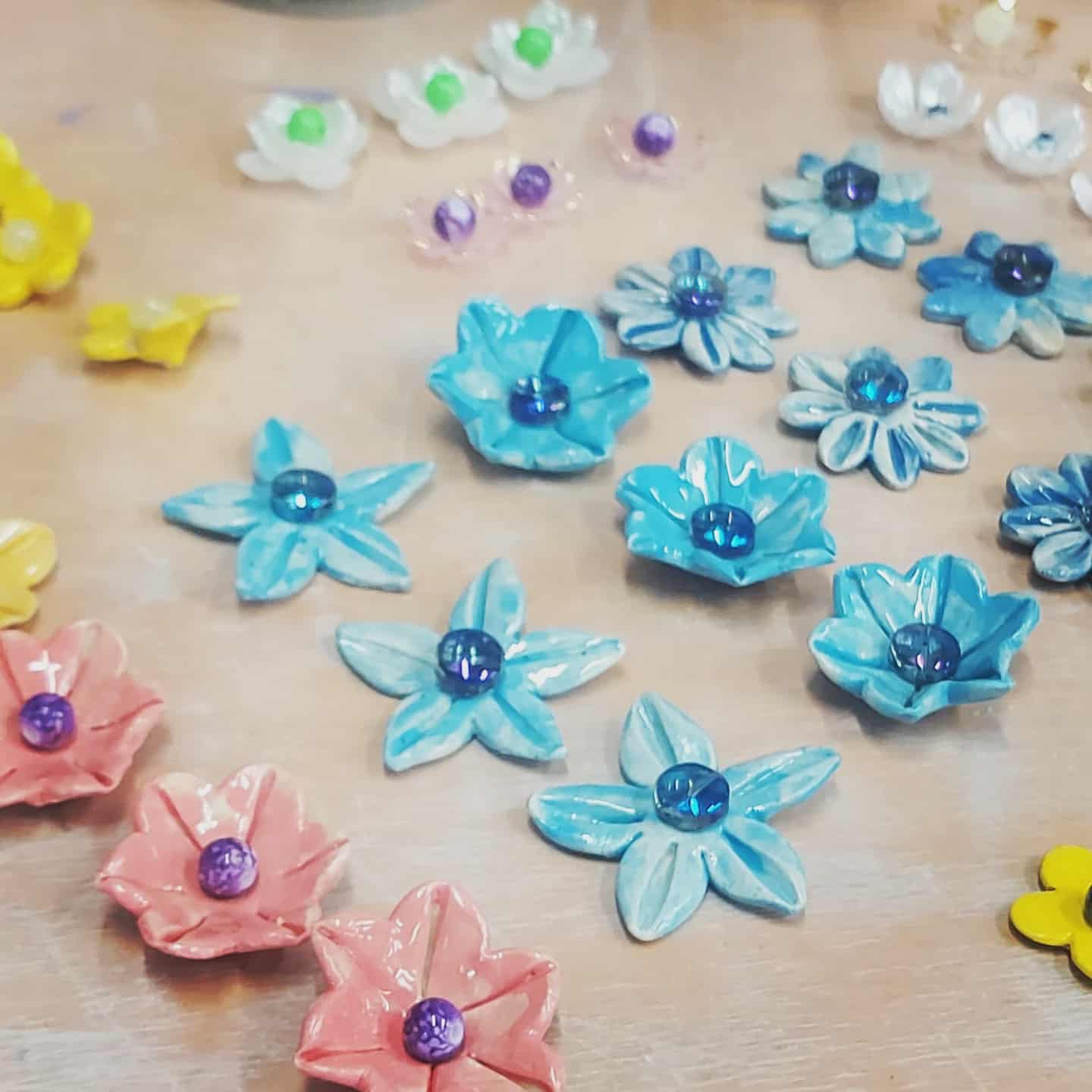 Flowers Pottery Workshop (Painting Session - Wed 12th Nov)