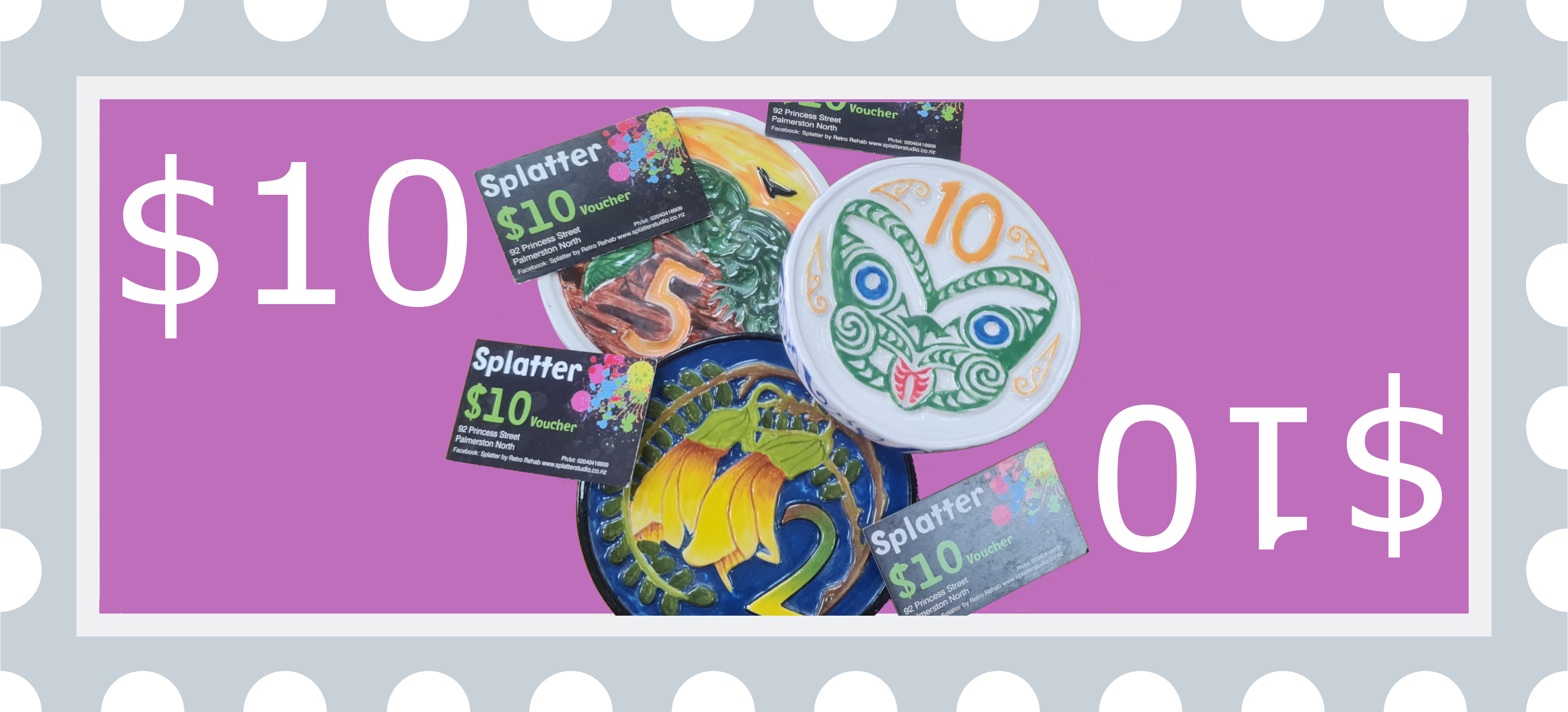 Splatter Gift Voucher