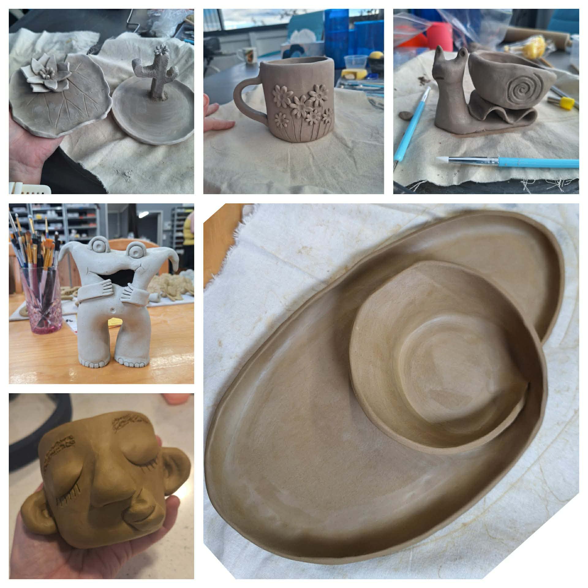 Hand Building with Hannah (Six-week course starting Wednesday 6th May 6.30pm-8.30pm)