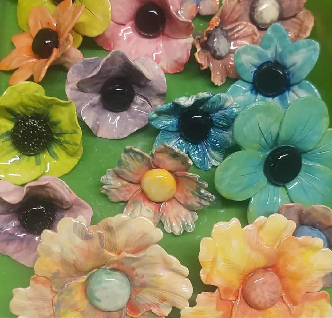 Flowers Pottery Workshop (Friday 10th October 6-8pm)