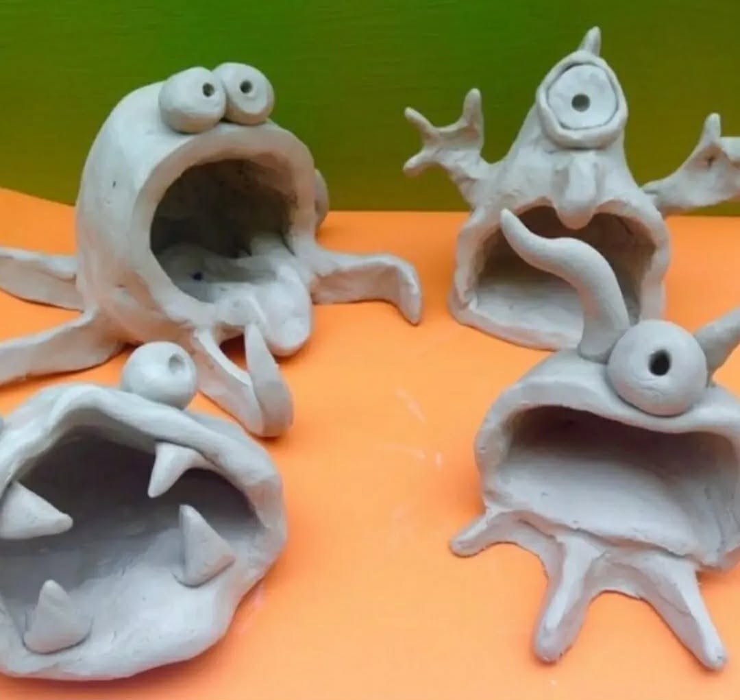 Mini Monster Pottery Workshop (Tuesday 14th July 2026 10-11am)