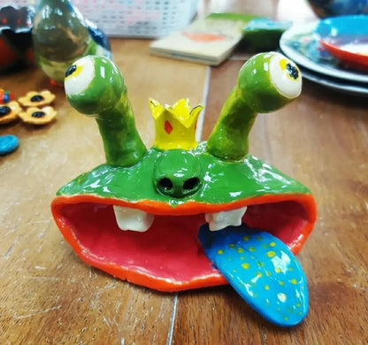 Mini Monster Pottery Workshop (Tuesday 14th July 2026 10-11am)