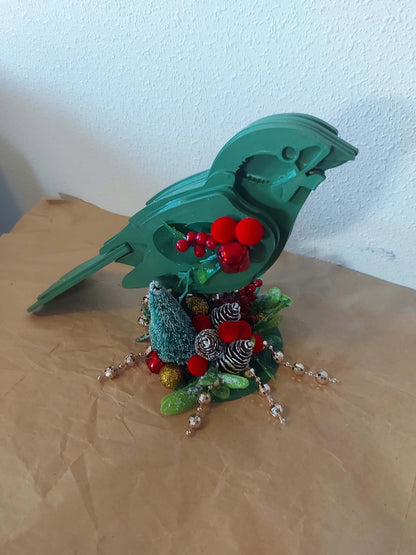 Christmas Themed Bird Workshop