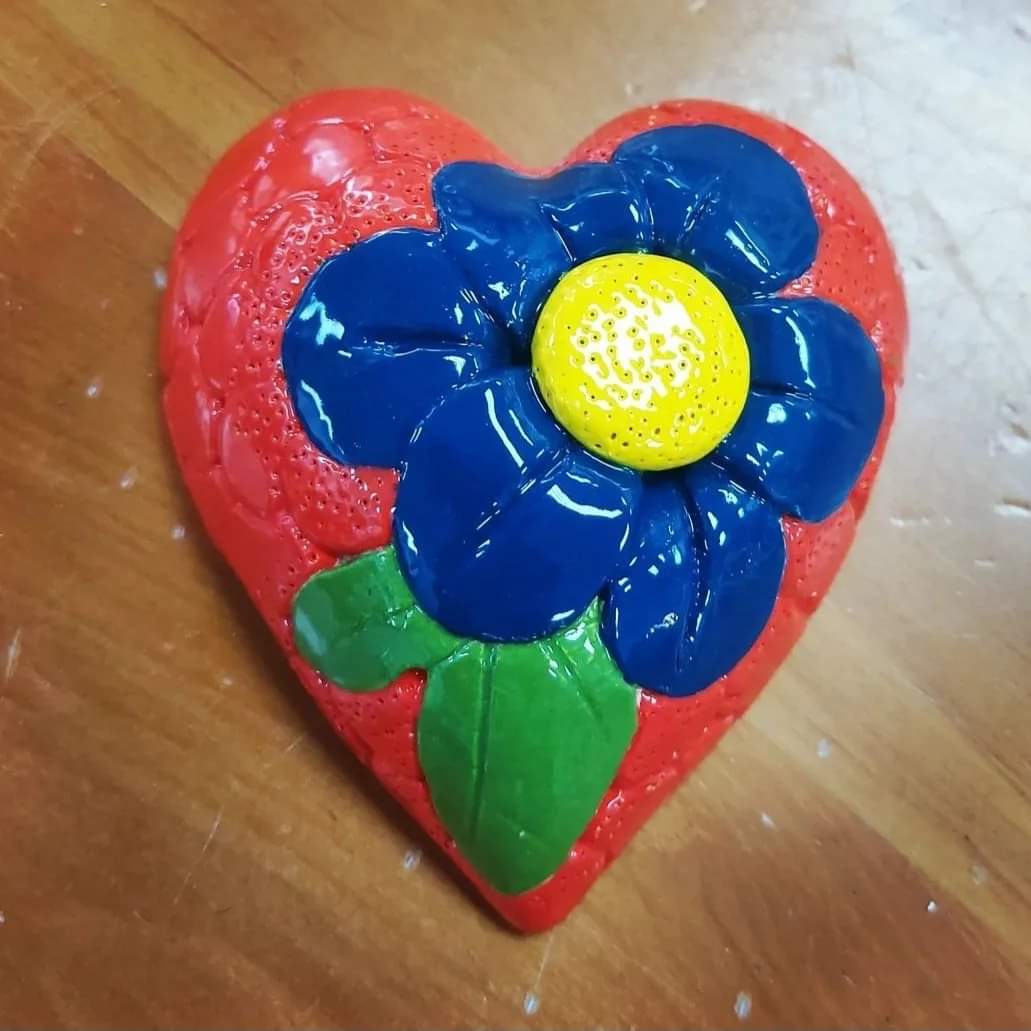 3D Wall Hearts Pottery Workshop