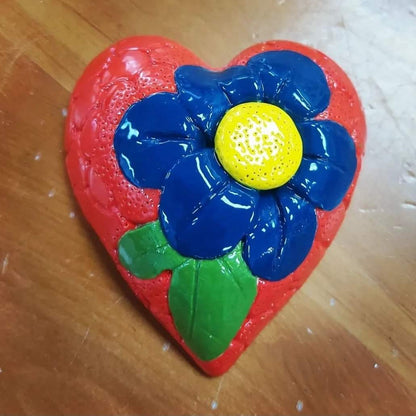 3D Wall Hearts Pottery Workshop
