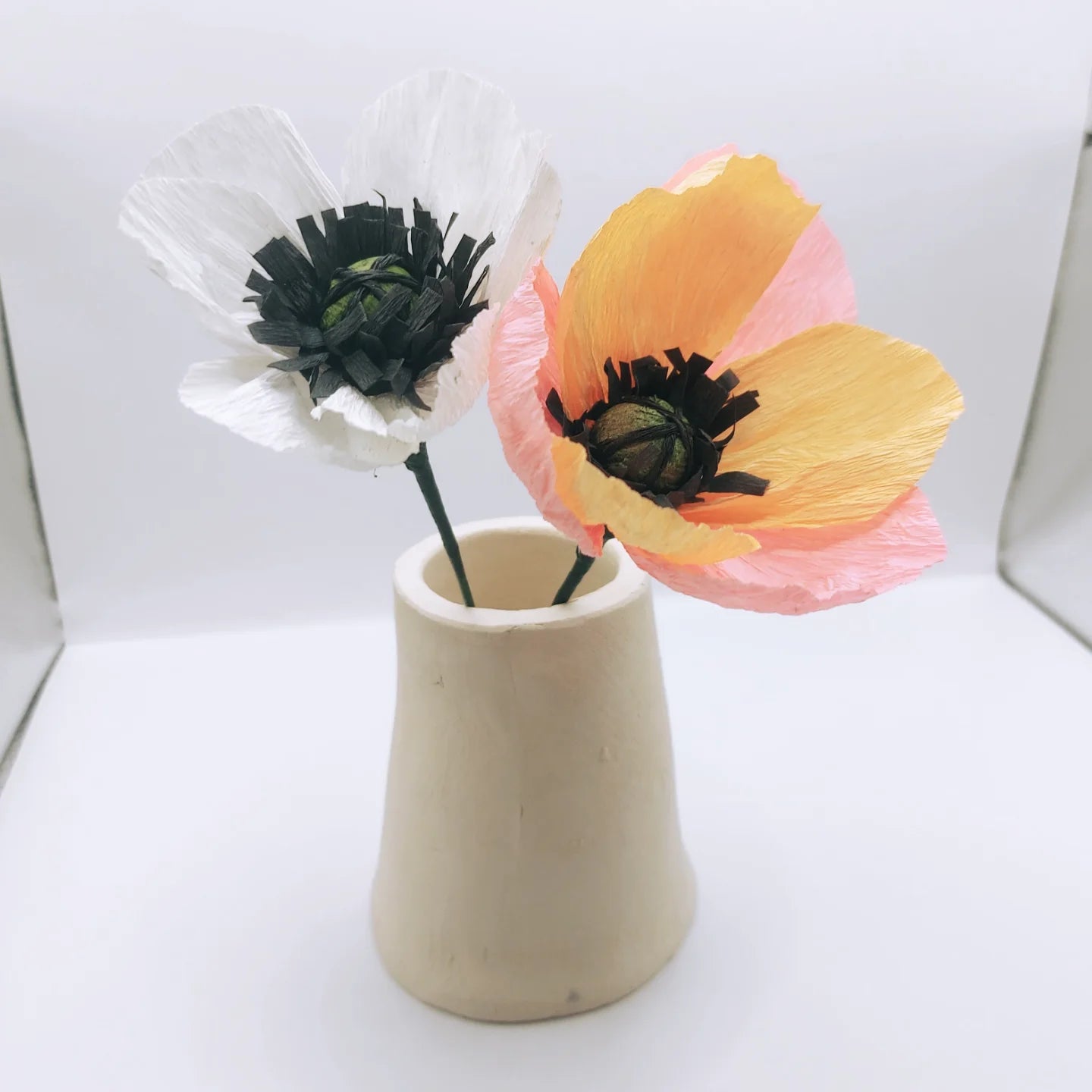 Crepe Paper Poppies Craft Workshop